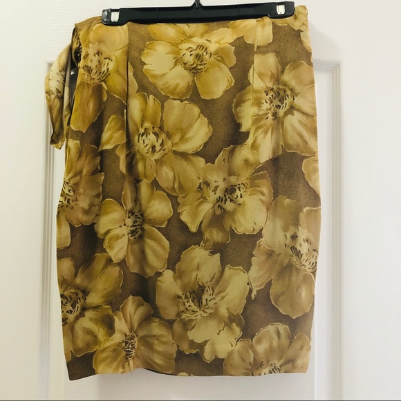 JONES NEW YORK ❤️ beautiful skirt with side tie - Picture 2 of 5